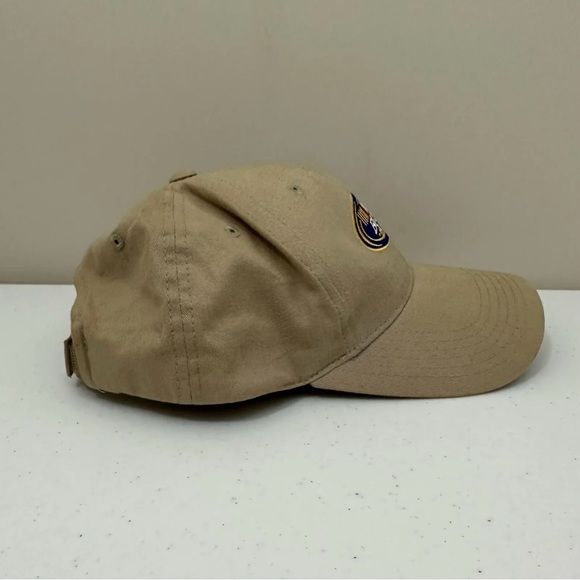 Nascar Busch Series Captiv8 Baseball Cap Nascar Racing Khaki/Beige Hat - Picture 5 of 9
